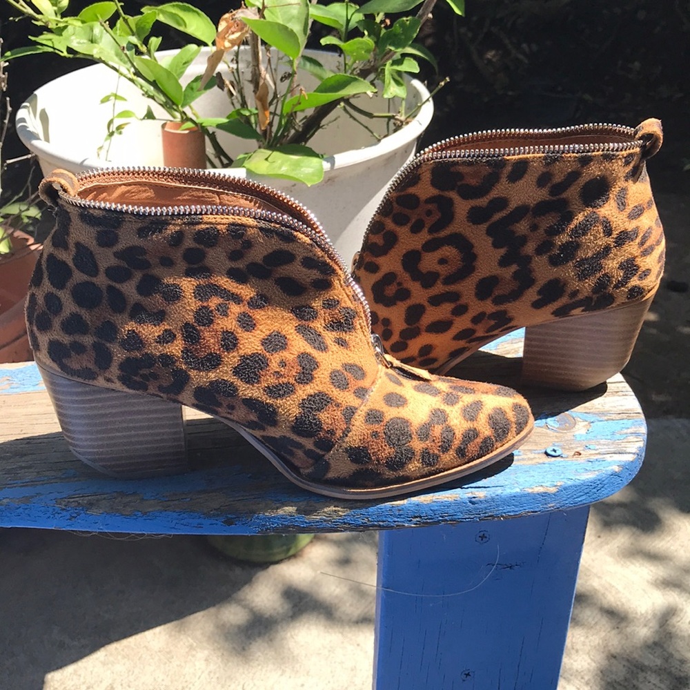 Beast Leopard Booties